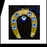 Evil Eye Horse Shoe - Strong Protection
