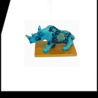 Feng Shui Blue Rhino - 3.5 Inches