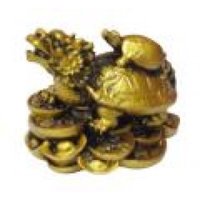 Feng Shui Dragon with Tortoise