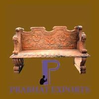 Marble Garden Benches