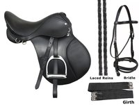 Black Saddle Set