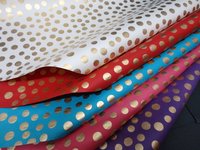 Handmade Papers Sheets - Polka Dots