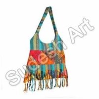 Blue Ethnic Handcrafted Bag