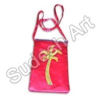 Magenta Passport Bag