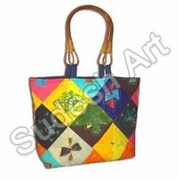 Multi Colored Ethnic Handcrafted Bag