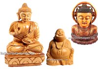 Wooden Buddha Statue