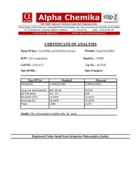 Calcium Lactate