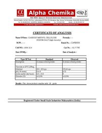 Carboxymethyl Cellulose Sodium Salt