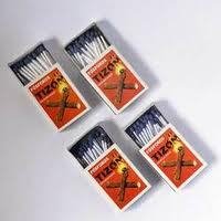 Plain Wax Match Boxes