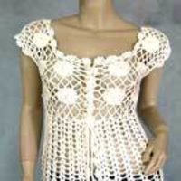 Fashionable Crochet Ladies Top