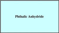 Phthalic Anhydride