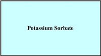 Potassium Sorbate