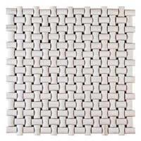 White Mosaic Stones