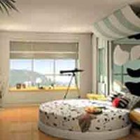 Round Bed