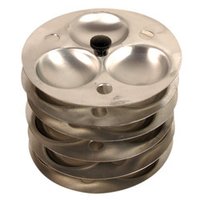 Aluminum Triangle Idli Stand