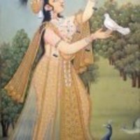 Attractive Mughal Art Painting