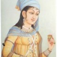 Beautiful Mughal Art Painting