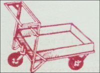 Box Type Multi Purpose Battery Trolley Pull And Push Type