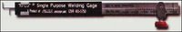 Economy Single Purpose Hi Lo Welding Gauge