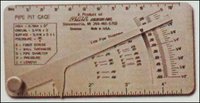 Pipe Pit Gauge