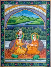 Radha Kirshna Painting