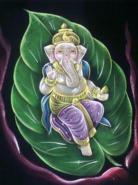 Blessing Ganesha Painting