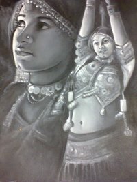 Hand Painted Canvas Painting
