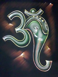 Om Ganesha Painting