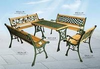 Outdoor Metal Chair And Table