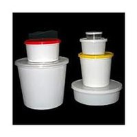 Plastic Round Shaped Containers