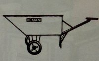Hi/790 Box Type Double Wheel Barrow Trolley
