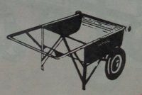 Hi/793 Heavy Duty Refuse Hand Barrow Trolley