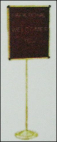 Industrial Gold Sign Boards
