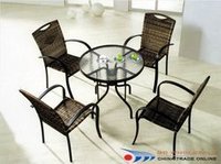 Aluminum Garden Table Set