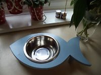 Fish Shape New Single Pet Bowl