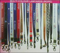 Multicolor Lanyards (Rope)
