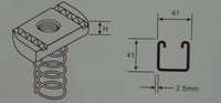 Long Spring Channel Nut