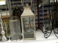 Iron Powder Coat Lantern