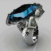Sterling Silver Fancy Mens Rings