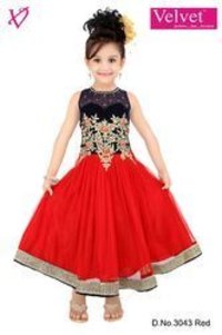 anarkali gown for kids