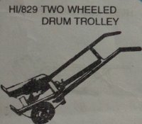 Two Wheeled Drum Trolley (HI-829)