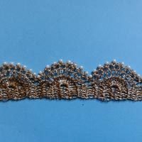 Fancy Crochet Zari Lace Edges