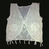 Fancy Ladies Crochet Vest