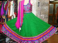 Green Chaniya Choli 14407