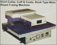 Shirt Collar & Coats Book Type Motorized Fusing Machine