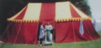 Pavilion Tent Oval Type With Strips