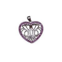 Sterling Silver And CZ Pendants