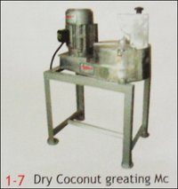 Dry Coconut Grating Machine