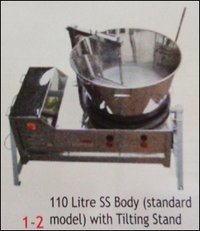 Milk Khova (Mava) Machine with 110 Litre Vessel