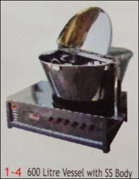 Milk Khova (Mava) Machine with 600 Litre Vessel
